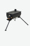 Outbacker® Pioneer Portable Window Tent Stove & Complete 2.41m Flue Kit | 2.5kw 10kg