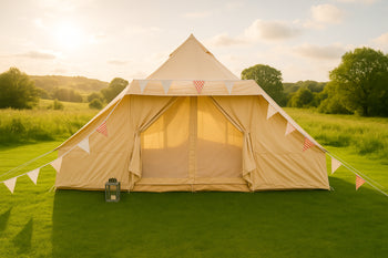 5m x 4m Touareg Tent 285gsm 100% Natural Canvas