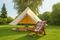 6m Bell Tent 'Pro' 360gsm 100% Proban© Flame Resistant Canvas