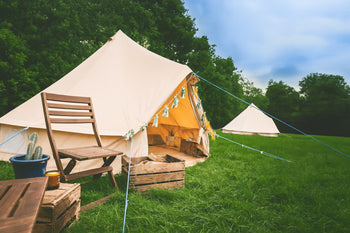 4m Bell Tent 'Pro' 360gsm 100% Proban© Flame Resistant Canvas | StoveMate