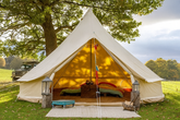 5m Bell Tent 200gsm 'Superlite' High Grade Polycotton Canvas
