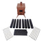Outbacker® Firebox Portable Tent Stove & Complete 2.68m Flue Kit | 3.5kw 12kg