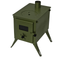 Outbacker® Firebox Portable Tent Stove & Complete 2.68m Flue Kit | 3.5kw 12kg