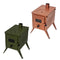 Outbacker® Firebox Portable Tent Stove & Complete 2.68m Flue Kit | 3.5kw 12kg