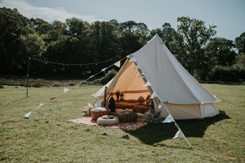 5m Bell Tent 'Pro' 360gsm 100% Proban© Flame Resistant Canvas | StoveMate