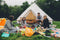 4m Bell Tent 'Superlite' 200gsm Polycotton Canvas