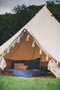 4m Bell Tent 285gsm 100% Natural Canvas