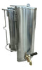 Outbacker® Hygge Oval Tent Stove & Complete 1.6m Flue Kit with Boiler Package | 4.5kw 18kg