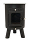 Outbacker® Hygge Oval Tent Stove & Complete 1.6m Flue Kit with Boiler Package | 4.5kw 18kg