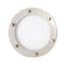 The metal ring shown here is not included & is once the perspex is fitted into the flashing kit's silver ring