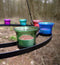 Single Tier Tea Light Chandelier