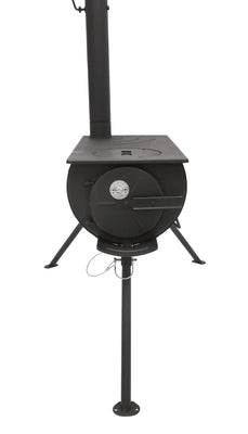 Outbacker® Pioneer Portable Tent Stove & Complete 2.41m Flue Kit | 2.5kw 10kg
