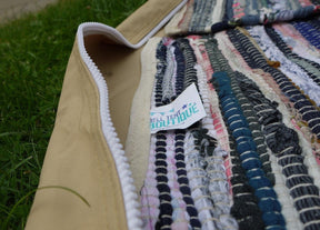 Bell Tent Recycled Chindi Rugs