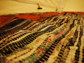 Bell Tent Recycled Chindi Rugs Flooring
