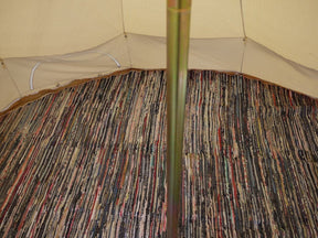 Bell Tent Recycled Chindi Rugs