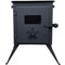 Outbacker® Firebox Portable Tent Stove & Complete 2.68m Flue Kit | 3.5kw 12kg