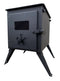 Outbacker® Firebox Portable Tent Stove & Complete 2.68m Flue Kit | 3.5kw 12kg