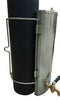 Outbacker® Hygge Oval Tent Stove & Complete 1.6m Flue Kit with Boiler Package | 4.5kw 18kg