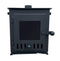 Outbacker® Firebox Vista Eco Burn Large Window Portable Tent Stove & Complete 2.68m Flue Kit | 3.5kw 12kg