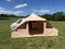 4.4m x 3m DubPod™ 'Roamer' 285gsm 100% Natural Canvas | Camper Awning & StoveMate
