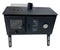 Outbacker® Firebox Range Eco Burn Oven Tent Stove & Complete 2.66m Flue Kit | 3.5kw 20.5kg