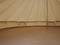 7.5m Bell Tent 285gsm 100% Natural Canvas