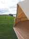 7.5m Bell Tent 285gsm 100% Natural Canvas | Twin Door