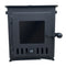 Outbacker® Firebox Vista Large Window Portable Tent Stove & Complete 2.68m Flue Kit | 3.5kw 12kg