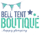 2m Bell Tent 200gsm High Grade Polycotton Canvas | BabyBelle
