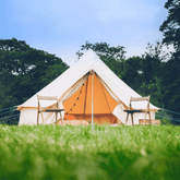 Tente cloche de 5 m 285gsm 100% toile naturelle